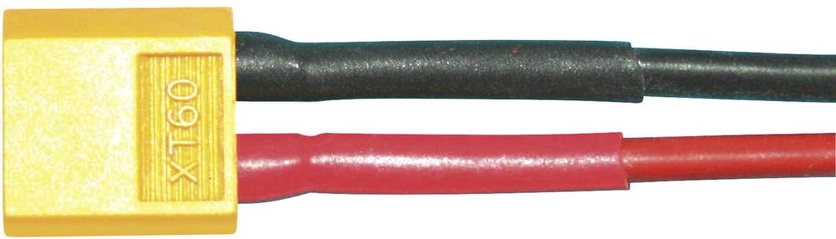 Modelcraft 58378-10 Accu Kabel [1x XT60-stekker - 1x Open kabeleinde] 10.00 cm 4.0 mm²